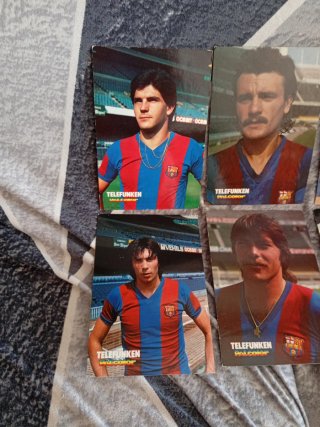 Postales F.C. Barcelona 78-79 Telefunken