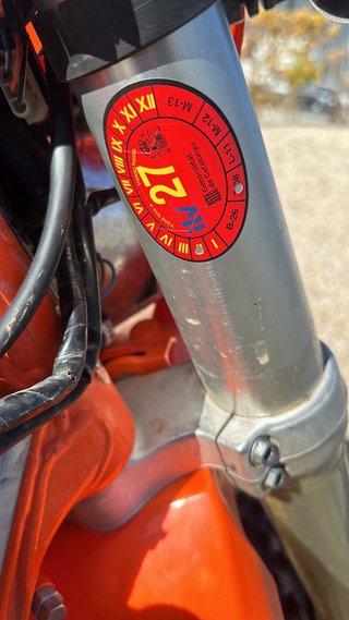 KTM 350 exc-f 2018 - 8000 km