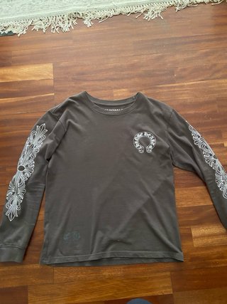 Camiseta Chrome Hearts manga larga S