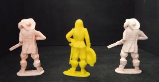 Lote Figuras Mosqueteros Jecsan.