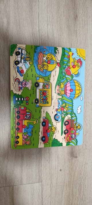 Puzzle de madera Peppa Pig
