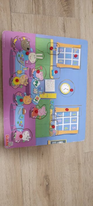 Puzzle de madera Peppa Pig