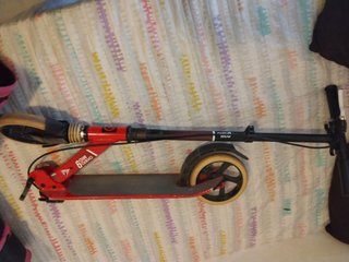 Patinete Oxelo Mid 9 Rojo