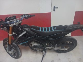 Rieju Mrt Pro 50 Supermotard Negra y Azul