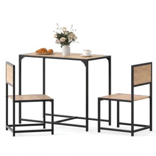 Mesa y 2 sillas comedor cocina espacios reducidos
