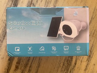 Cámara de Seguridad Solar con Foco