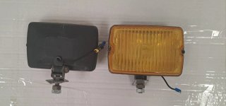 Pareja de Faros Antiniebla Amarillos