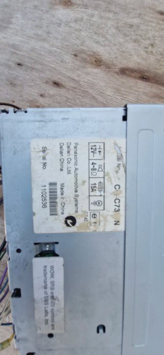 Radio CD Panasonic CQ-C7303N