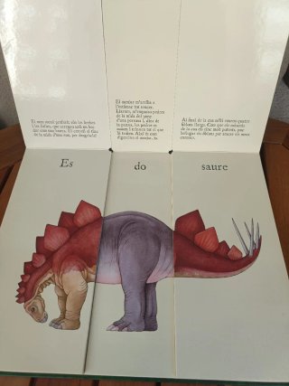 Libro de dinosaurio interactivo