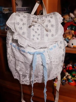 Mochila Lolita Style con Encaje