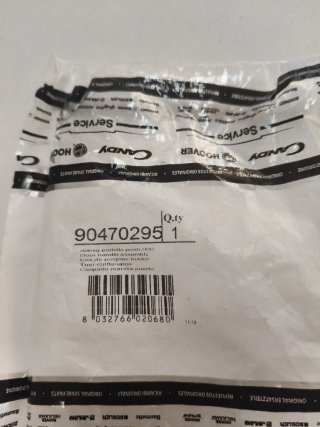 Maneta Lavadora Hoover 90470295