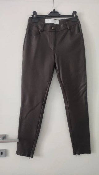 Pantaloni ecopelle Nenette taglia 38