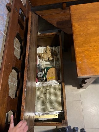 Mesa y Banco de Esquina de Madera Maciza
