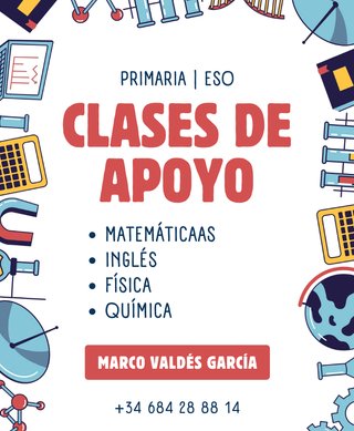 Clases de refuerzo para ESO y primaria