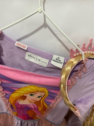 Disfraz de Rapunzel con Corona