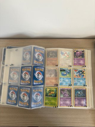 4 Álbumes Pokémon Cartas Antiguas