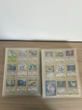 4 Álbumes Pokémon Cartas Antiguas