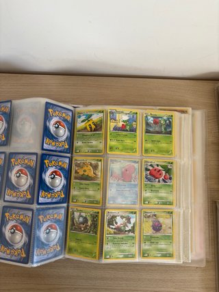 4 Álbumes Pokémon Cartas Antiguas