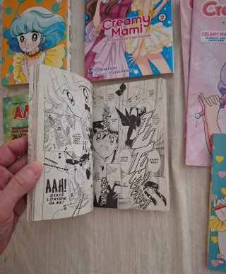 Lotto 8 fumetti manga fascicoli creamy mami amici