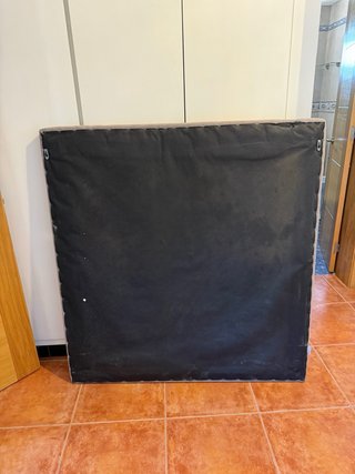 Cabecero Tapizado Gris para Cama 90-100