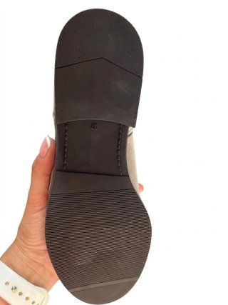 Botas Altas de Ante Beige