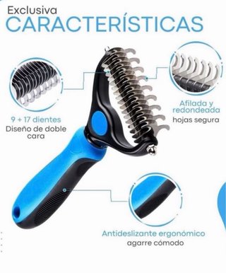 Cepillo quitapelos para mascotas