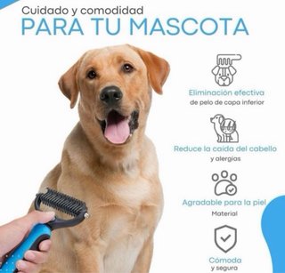 Cepillo quitapelos para mascotas