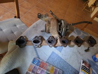 Turbo Garrett GT2556V + Colector Escape BMW 53