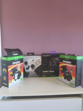 Lote Mandos Xbox Pro Elite + Victrix + Bases