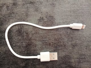 Cable de carga corto para iPhone/Airpads