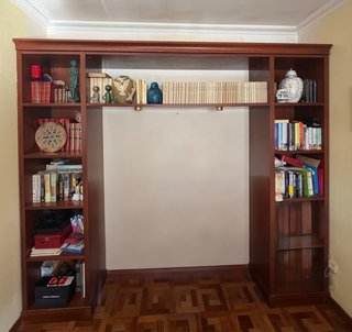 Estantería de Madera de Cerezo