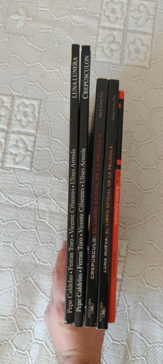 Pack 5 libros y comics de Crepusculo