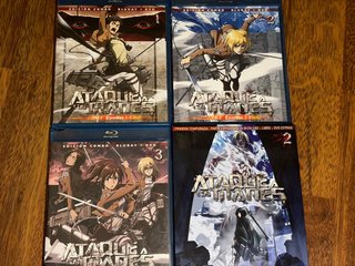 Ataque a los Titanes Temporada 1 (Blu-ray)