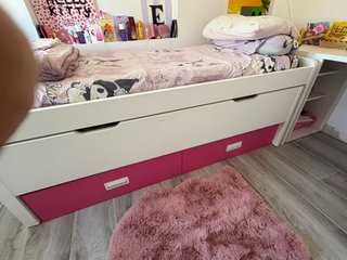 Cama Nido con Cajones y Escritorio sin colchones