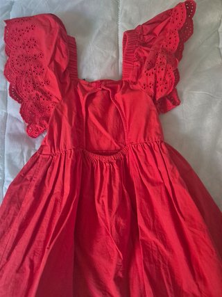 Vestido rojo talla 4
