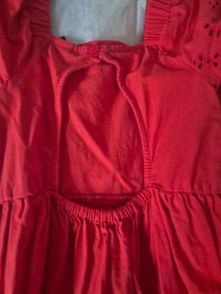 Vestido rojo talla 4