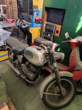 Moto Ossa 125 Clásica