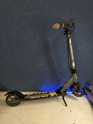 KRF Urban City 145 Silver Scooter aluminio