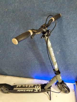 KRF Urban City 145 Silver Scooter aluminio