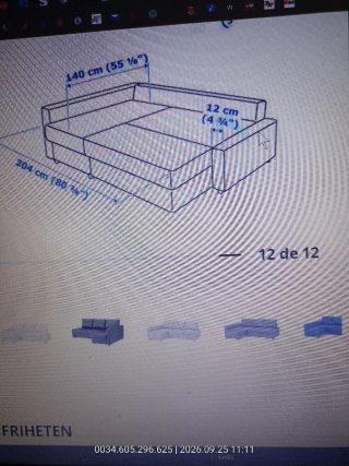 Sofá cama IKEA FRIHETEN