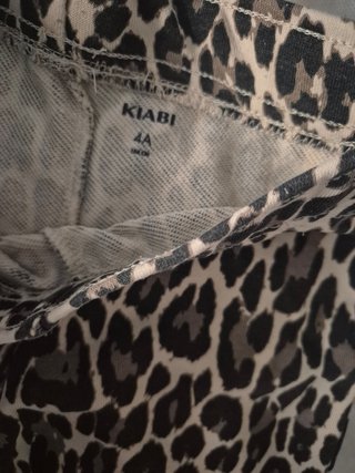 Conjunto leopardo niña