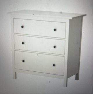 Cómoda IKEA HEMNES Blanca 108x96
