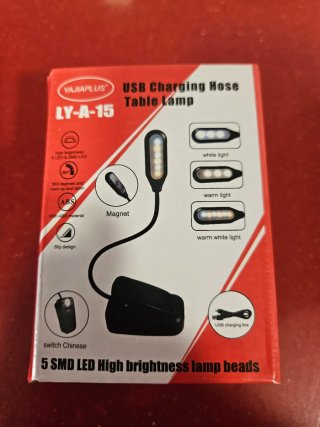 Mini Lámpara de Lectura LED Recargable