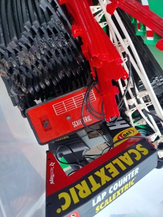 Pistas Scalextric nuevas y antiguas