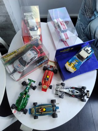 Pistas Scalextric nuevas y antiguas