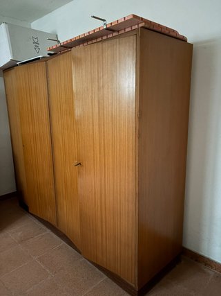 Armadio Guardaroba Vintage Legno Anni '60/'70
