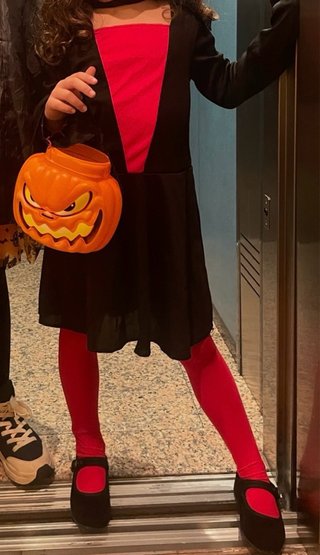 Disfraz de Vampira Talla 4-6 Años