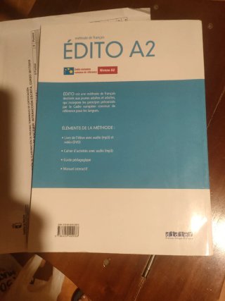 Édito méthode de français. Niveau A2. Livre de ...