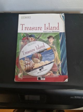 Libro Treasure Island con CD