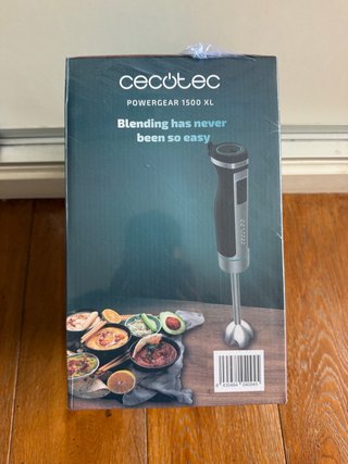 Batidora de mano Cecotec PowerGear 1500 XL